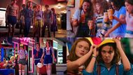 The golden age of malls and teenage hangouts (Images via Netflix)